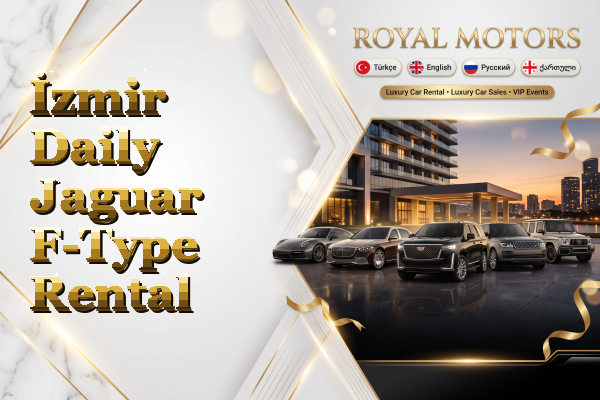İzmir Daily Jaguar F-Type Rental