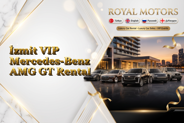 İzmit VIP Mercedes-Benz AMG GT Rental