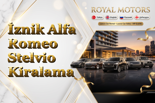 İznik Alfa Romeo Stelvio Kiralama