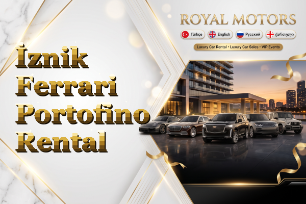 İznik Ferrari Portofino Rental