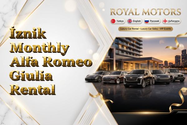 İznik Monthly Alfa Romeo Giulia Rental