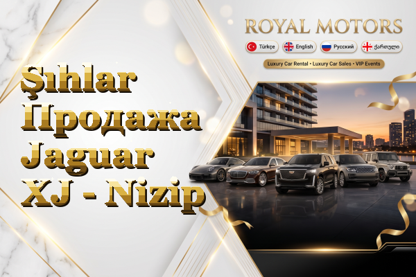 Şıhlar Продажа Jaguar XJ - Nizip