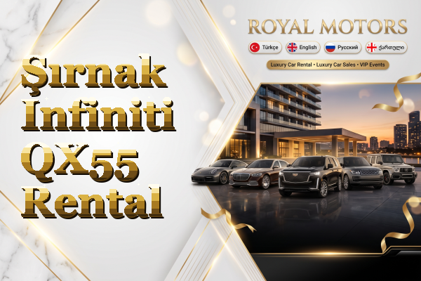 Şırnak Infiniti QX55 Rental