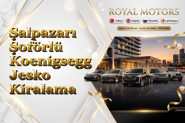 Şalpazarı Şoförlü Koenigsegg Jesko Kiralama