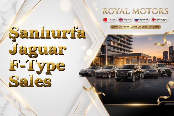 Şanlıurfa Jaguar F-Type Sales