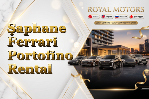 Şaphane Ferrari Portofino Rental