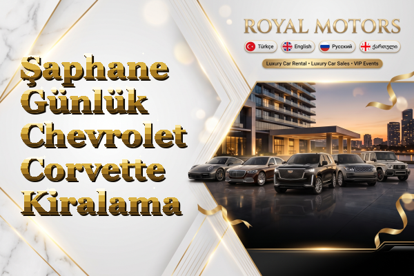 Şaphane Günlük Chevrolet Corvette Kiralama