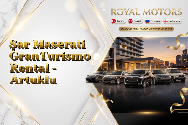 Şar Maserati GranTurismo Rental - Artuklu