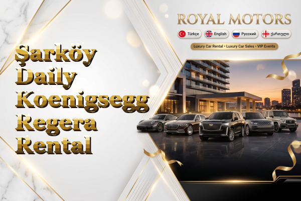 Şarköy Daily Koenigsegg Regera Rental