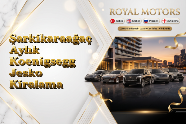 Şarkikaraağaç Aylık Koenigsegg Jesko Kiralama