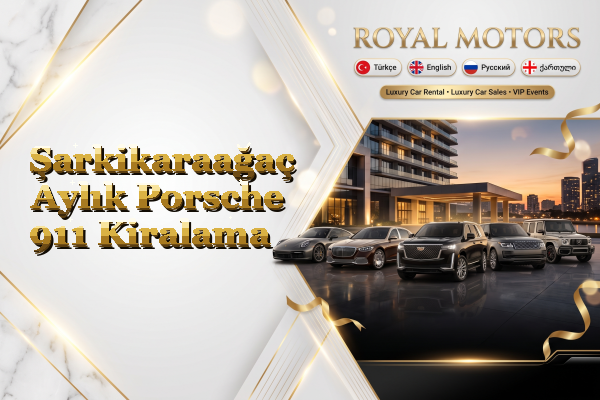 Şarkikaraağaç Aylık Porsche 911 Kiralama