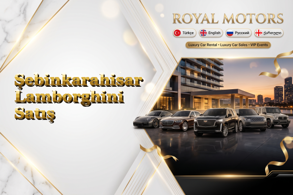 Şebinkarahisar Lamborghini Satış