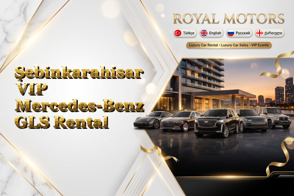 Şebinkarahisar VIP Mercedes-Benz GLS Rental