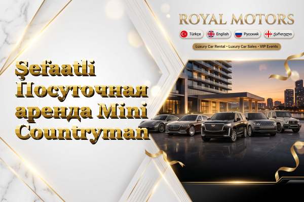 Şefaatli Посуточная аренда Mini Countryman