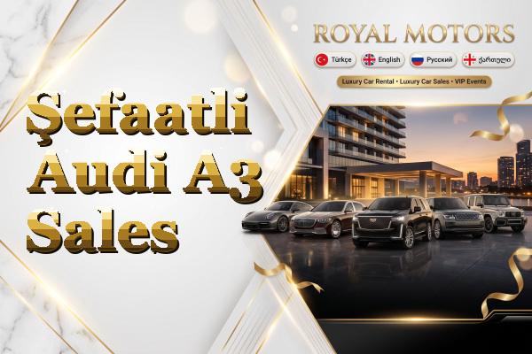 Şefaatli Audi A3 Sales
