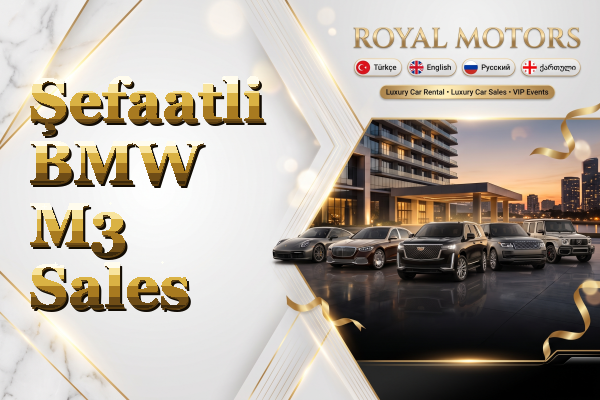Şefaatli BMW M3 Sales