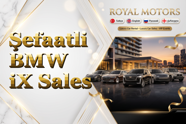 Şefaatli BMW iX Sales