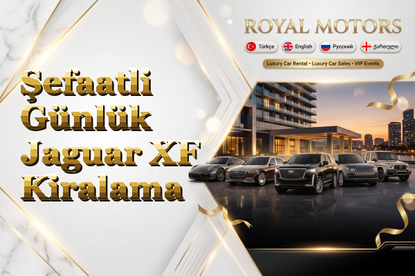 Şefaatli Günlük Jaguar XF Kiralama