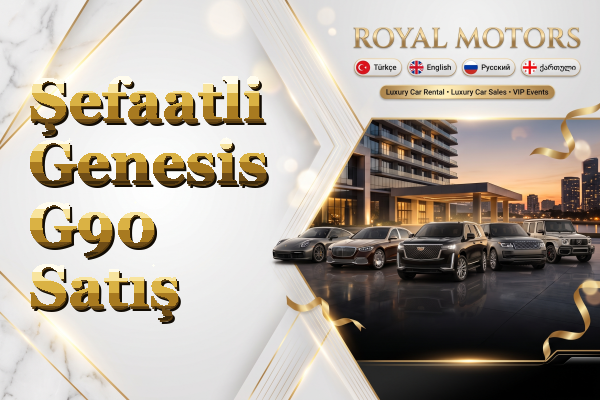 Şefaatli Genesis G90 Satış