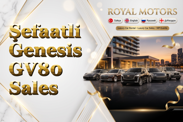 Şefaatli Genesis GV80 Sales
