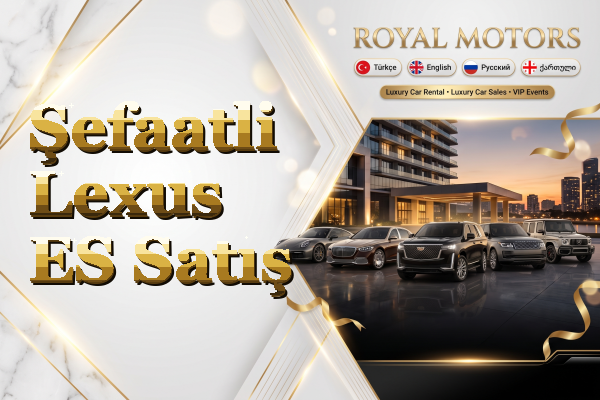 Şefaatli Lexus ES Satış