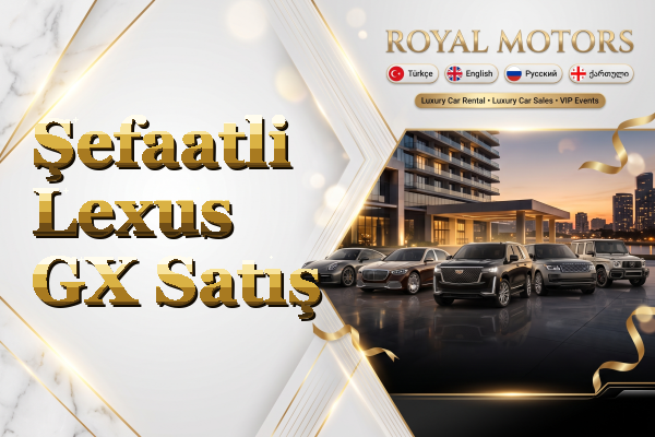 Şefaatli Lexus GX Satış