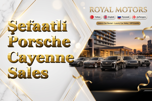 Şefaatli Porsche Cayenne Sales