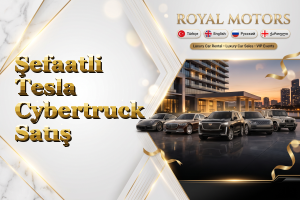 Şefaatli Tesla Cybertruck Satış