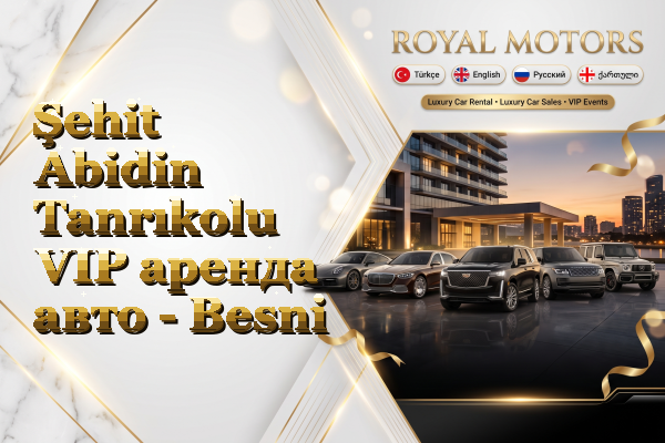 Şehit Abidin Tanrıkolu VIP аренда авто - Besni