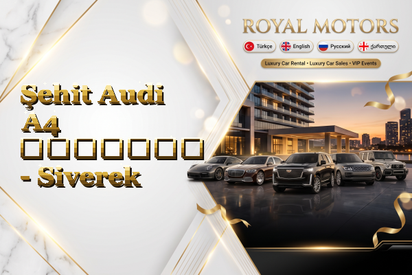 Şehit Audi A4 გაყიდვა - Siverek