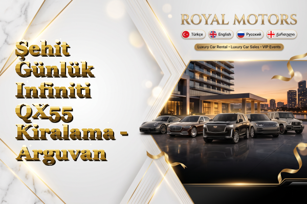 Şehit Günlük Infiniti QX55 Kiralama - Arguvan