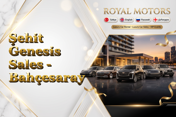Şehit Genesis Sales - Bahçesaray