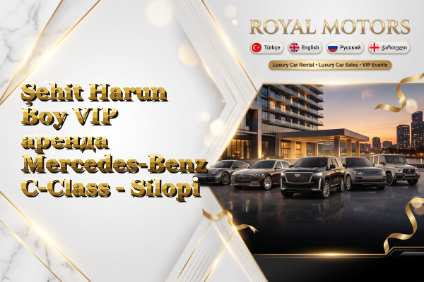 Şehit Harun Boy VIP аренда Mercedes-Benz C-Class - Silopi