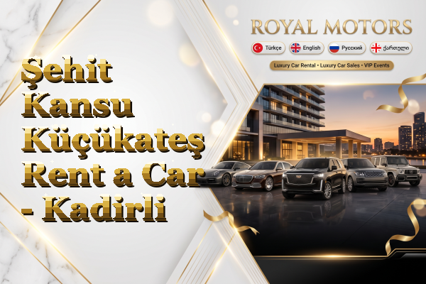 Şehit Kansu Küçükateş Rent a Car - Kadirli
