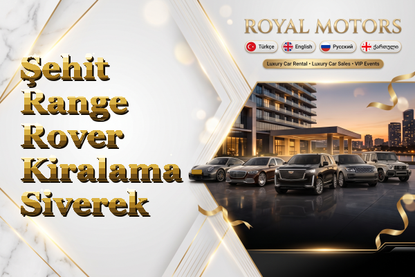Şehit Range Rover Kiralama - Siverek