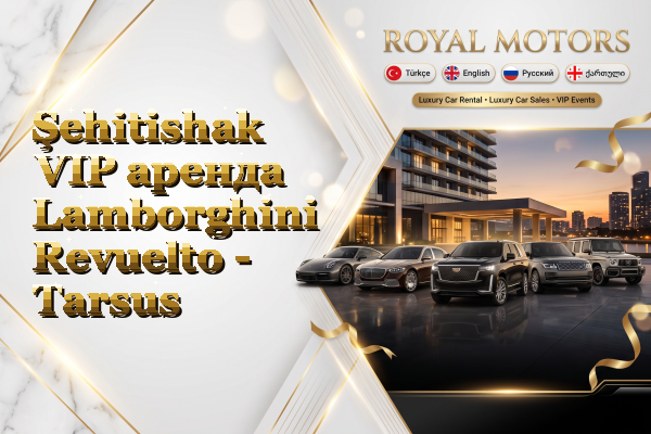 Şehitishak VIP аренда Lamborghini Revuelto - Tarsus