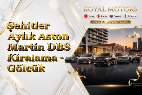 Şehitler Aylık Aston Martin DBS Kiralama - Gölcük