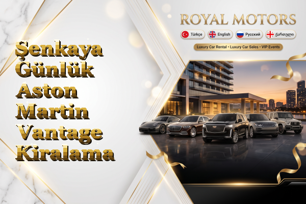 Şenkaya Günlük Aston Martin Vantage Kiralama