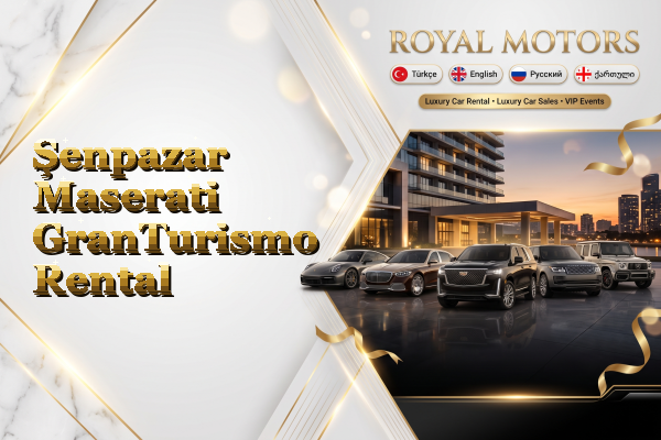 Şenpazar Maserati GranTurismo Rental