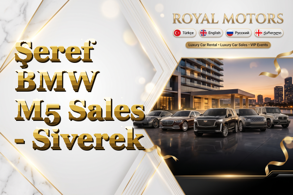 Şeref BMW M5 Sales - Siverek