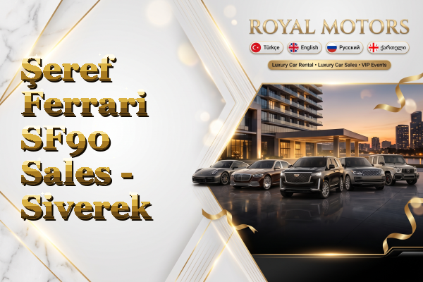 Şeref Ferrari SF90 Sales - Siverek