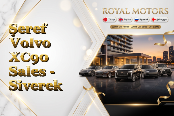 Şeref Volvo XC90 Sales - Siverek