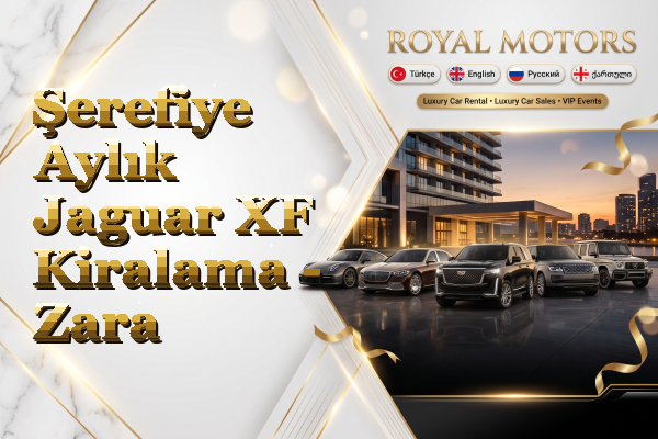 Şerefiye Aylık Jaguar XF Kiralama - Zara