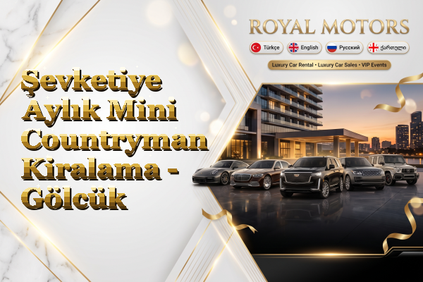 Şevketiye Aylık Mini Countryman Kiralama - Gölcük