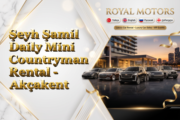 Şeyh Şamil Daily Mini Countryman Rental - Akçakent