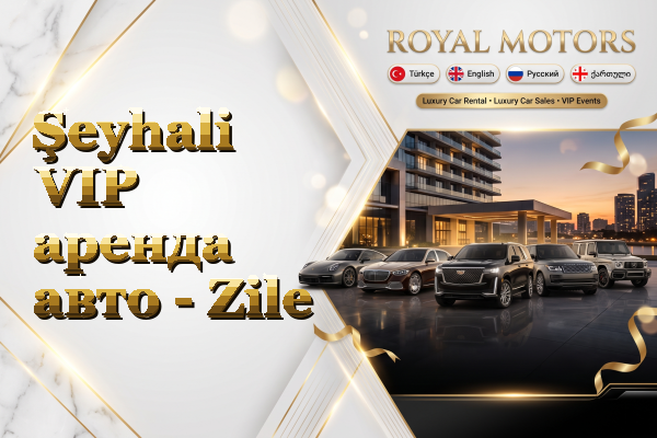 Şeyhali VIP аренда авто - Zile