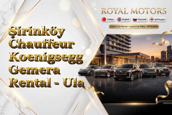 Şirinköy Chauffeur Koenigsegg Gemera Rental - Ula