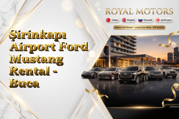 Şirinkapı Airport Ford Mustang Rental - Buca