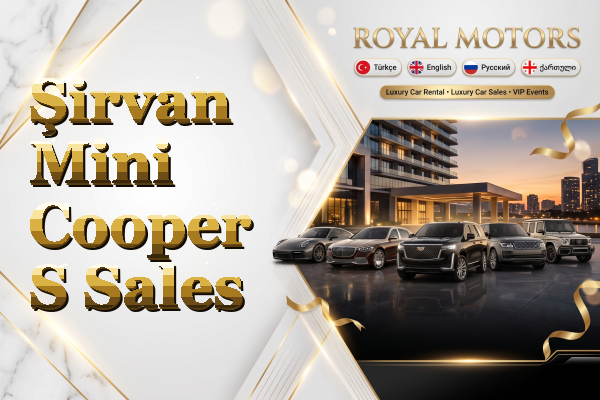 Şirvan Mini Cooper S Sales