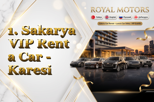 1. Sakarya VIP Rent a Car - Karesi